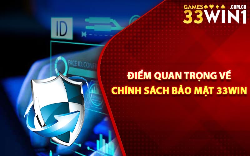 Điểm quan trọng trong chính sách bảo mật 33Win